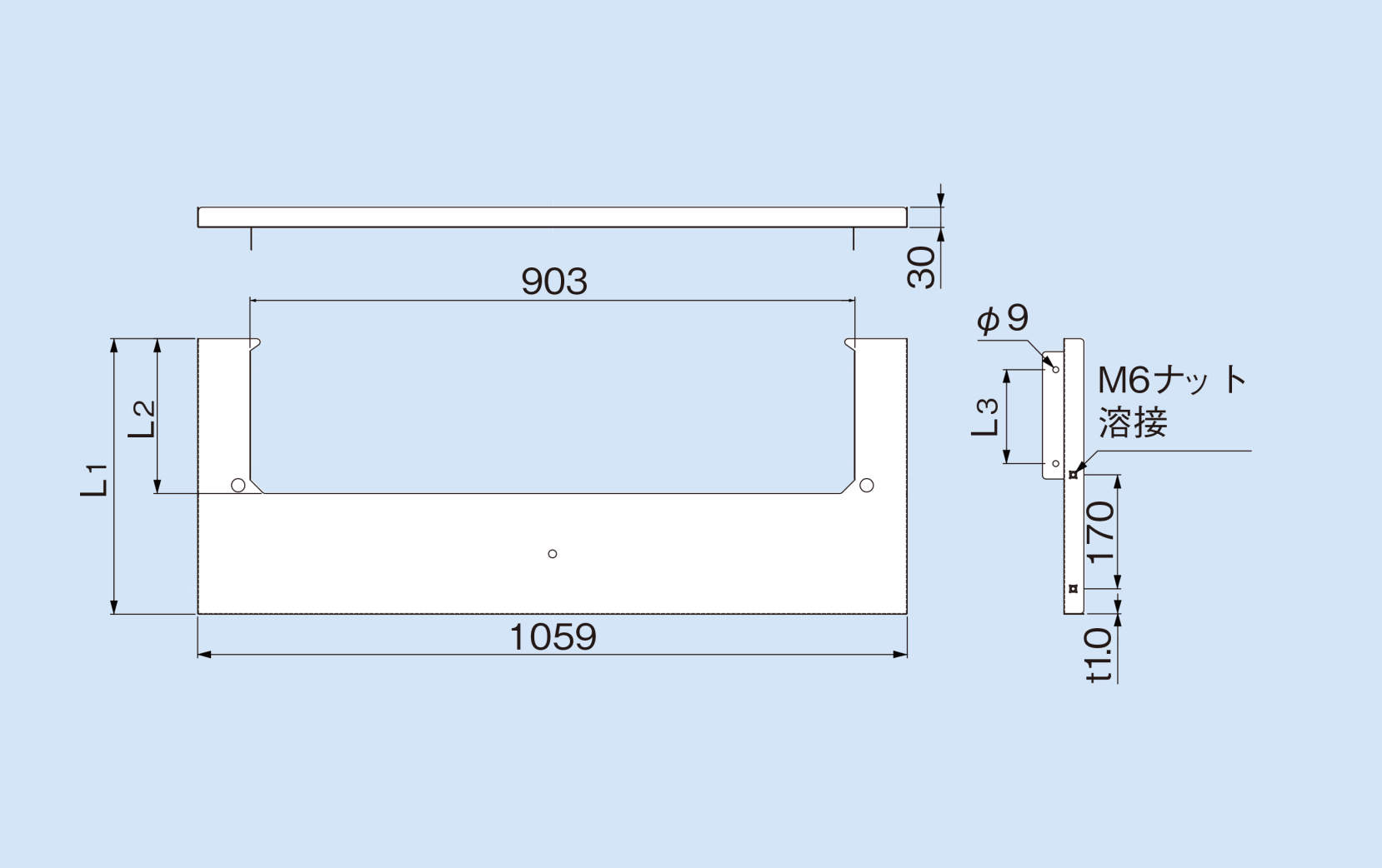 【CBB】ＲＣＩ接続用ＣＢ底板