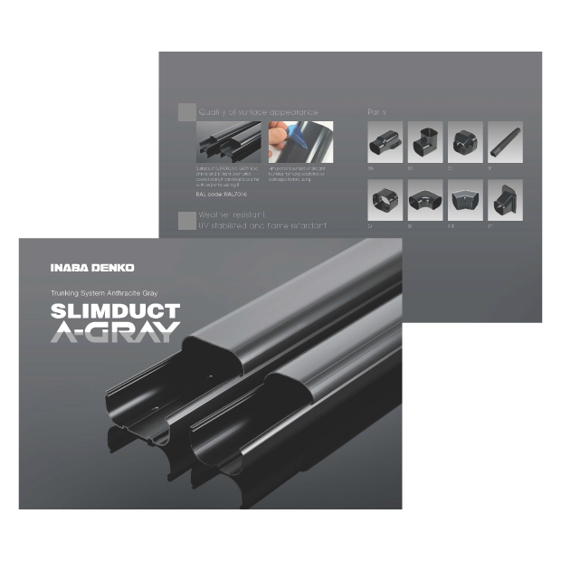 Livre de concepts Slimduct A-Grey