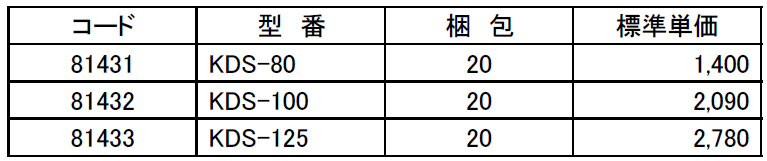 脚部継手用断熱シートKDS 生産終了-因幡電工（INABA DENKO）