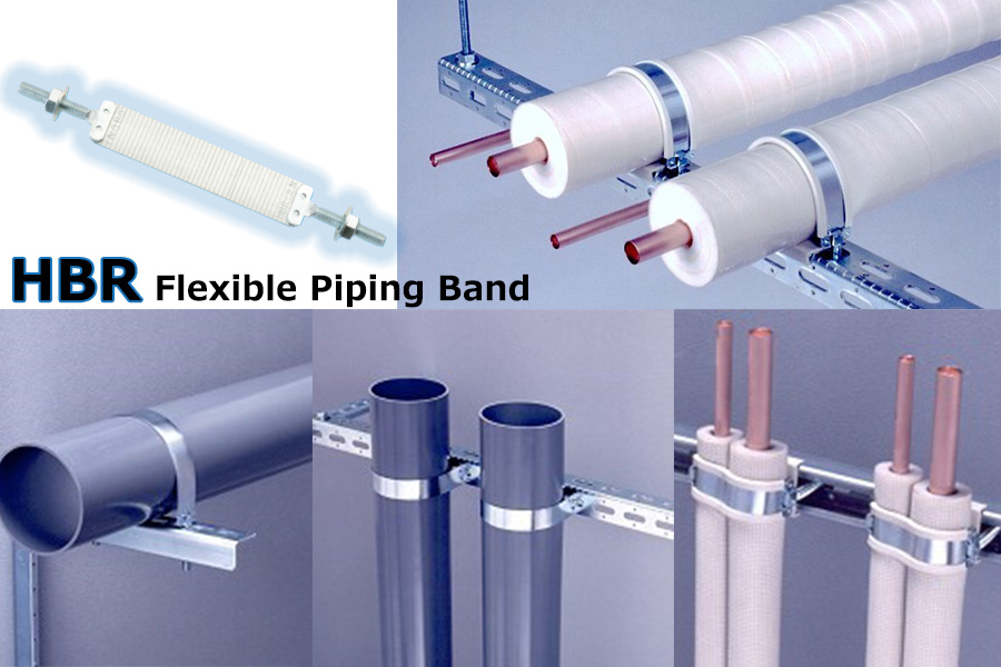 HBR, Flexible Piping Band, inaba denko