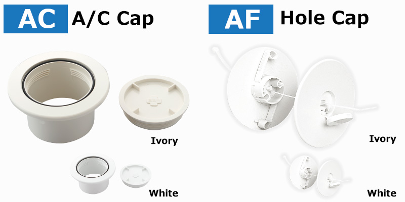 AC A/C cap, AF hole cap, inaba denko