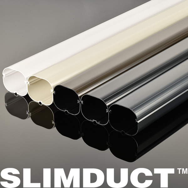 INABA DENKO, INABA, SLIMDUCT, Trunking system, lineset cover, piping cover, cable cover, Interclima 2024, aircon cover