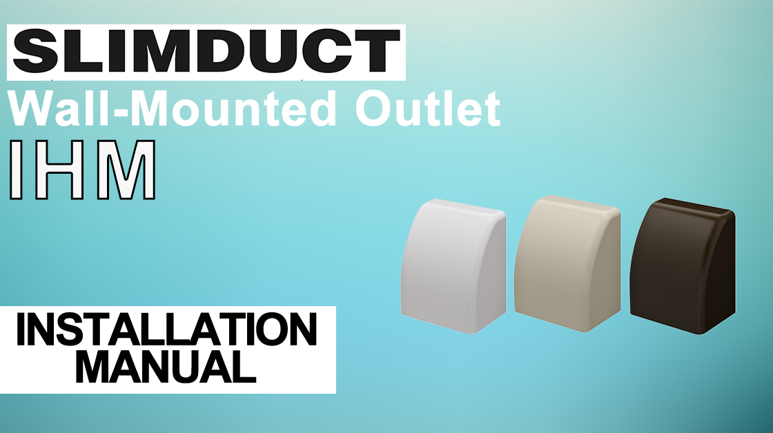 Slimduct Wall-Mounted Outlet-IHM-